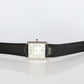 Vintage Must de Cartier Tank Watch. 925 Sterling 690006 White Blue Dial Tank