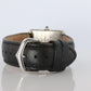 Vintage Must de Cartier Tank Watch. 925 Sterling 690006 White Blue Dial Tank