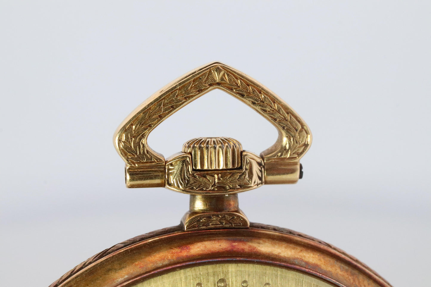 18k Golay Fils & Stahl Pocket Watch. Antique 750 YG Golay Ornate 43mm