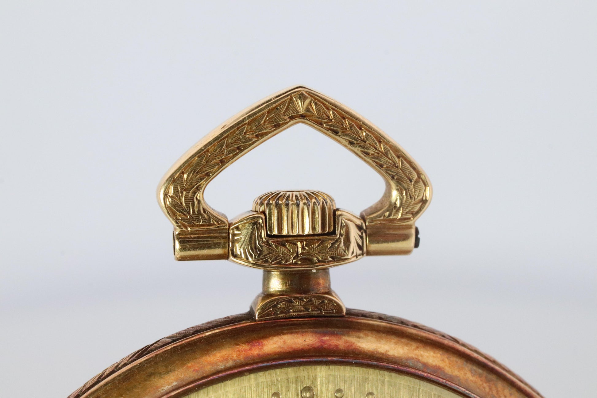 18k Golay Fils & Stahl Pocket Watch. Antique 750 YG Golay Ornate 43mm