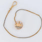 18k YG Pocket watch Chain. Antique Pocket Watch Curb chain.