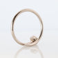 Vintage Cartier Juste un Clou Ring. 18k WG Original Papers Genuine Cartier Band.