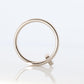 Vintage Cartier Juste un Clou Ring. 18k WG Original Papers Genuine Cartier Band.