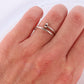 Vintage Cartier Juste un Clou Ring. 18k WG Original Papers Genuine Cartier Band.
