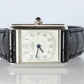 Vintage Must de Cartier Tank Watch. 925 Vermeil ARGENT 2416 Arabic Dial Tank
