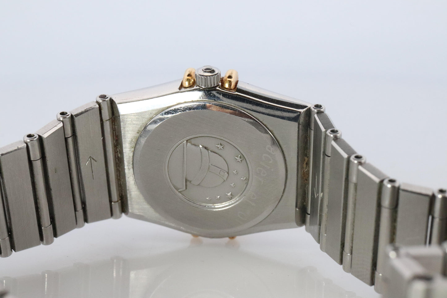 Omega Watch. Ladies Omega 796.1080 Constellation 18k YG and SS.