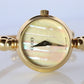 Vintage GUCCI Quartz 2700.2.L  Watch. Gucci Ladies Bangle Gold Tone MOP Dial.