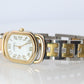 Genuine HERMES RALLYE Stainless Steel 21mm RA1.220 Quartz Watch White.