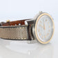 Genuine HERMES Carrick 26mm Round Quartz Watch White Dial