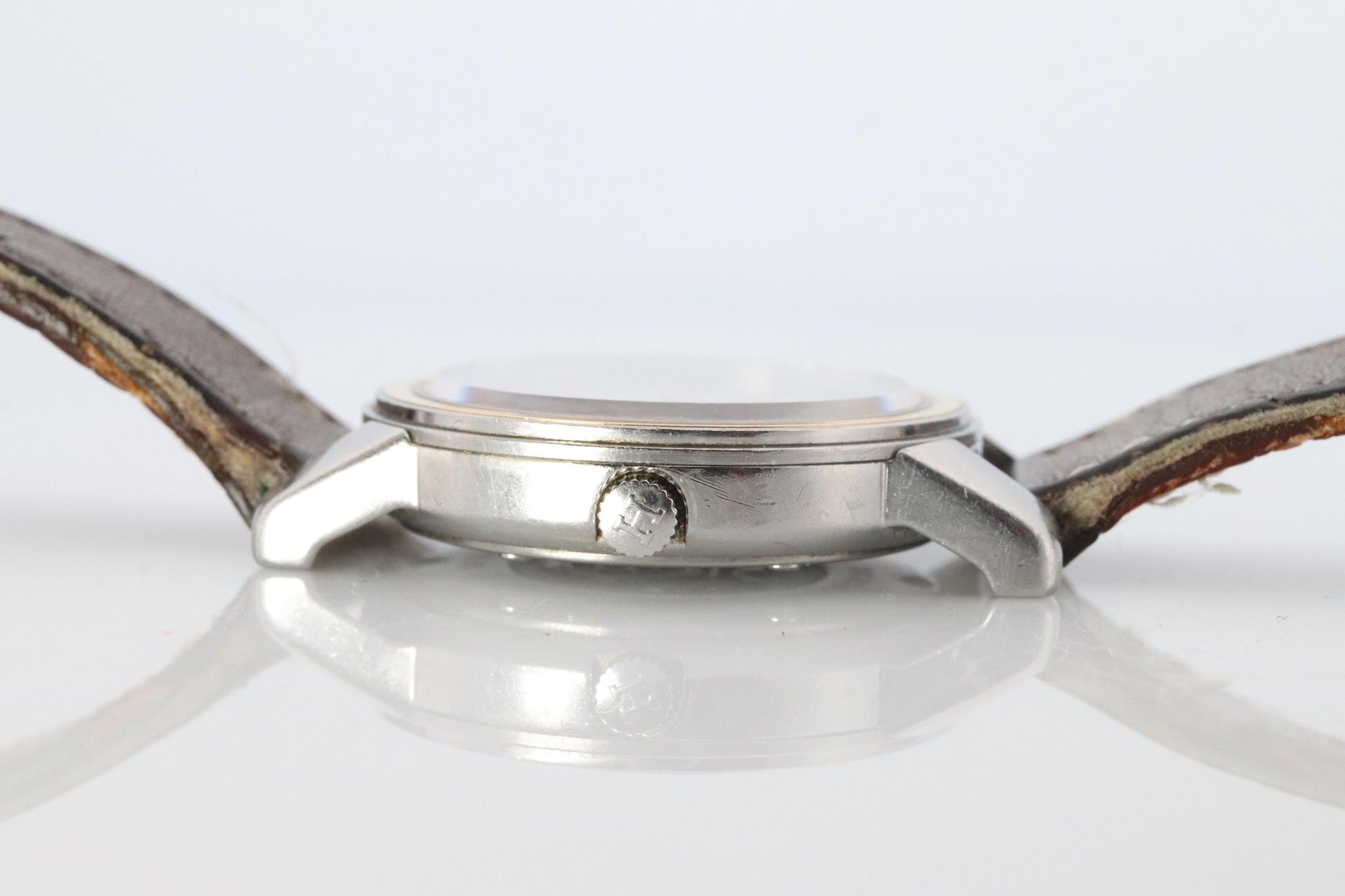 Genuine HERMES Carrick 26mm Round Quartz Watch White Dial