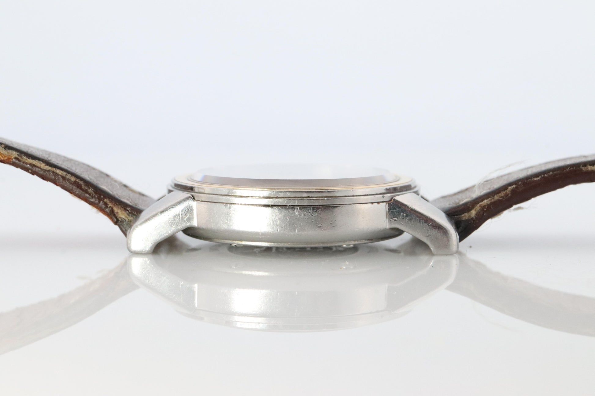 Genuine HERMES Carrick 26mm Round Quartz Watch White Dial