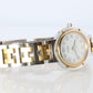 Genuine HERMES Stainless Steel 24mm Round Clipper Quartz Watch White Dial.