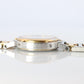 Genuine HERMES Stainless Steel 24mm Round Clipper Quartz Watch White Dial.