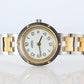 Genuine HERMES Stainless Steel 24mm Round Clipper Quartz Watch White Dial.