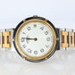 Genuine HERMES Stainless Steel 30mm Round Clipper Quartz Watch White.