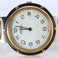 Genuine HERMES Stainless Steel 30mm Round Clipper Quartz Watch White.