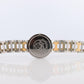 Genuine HERMES Stainless Steel 30mm Round Clipper Quartz Watch White.