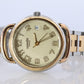 Genuine HERMES PULLMAN Stainless Steel 25mm Round Clipper Quartz Watch silver