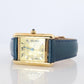 Vintage Must de Cartier Tank 366001 Dial Watch Vermeil ARGENT Small Tank