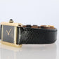 Must de Cartier Tank Black Mystery Dial. Black ARGENT 925 Small Windup Watch