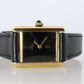 Must de Cartier Tank Black Mystery Dial. Black ARGENT 925 Small Windup Watch