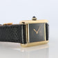 Must de Cartier Tank Black Mystery Dial. Black ARGENT 925 Small Windup Watch