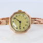 Antique Rolex Womens Cocktail Watch. 9k Rose Gold 0902 Manual Windup.