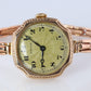Antique Rolex Womens Cocktail Watch. 9k Rose Gold 0902 Manual Windup.