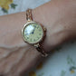 Antique Rolex Womens Cocktail Watch. 9k Rose Gold 0902 Manual Windup.