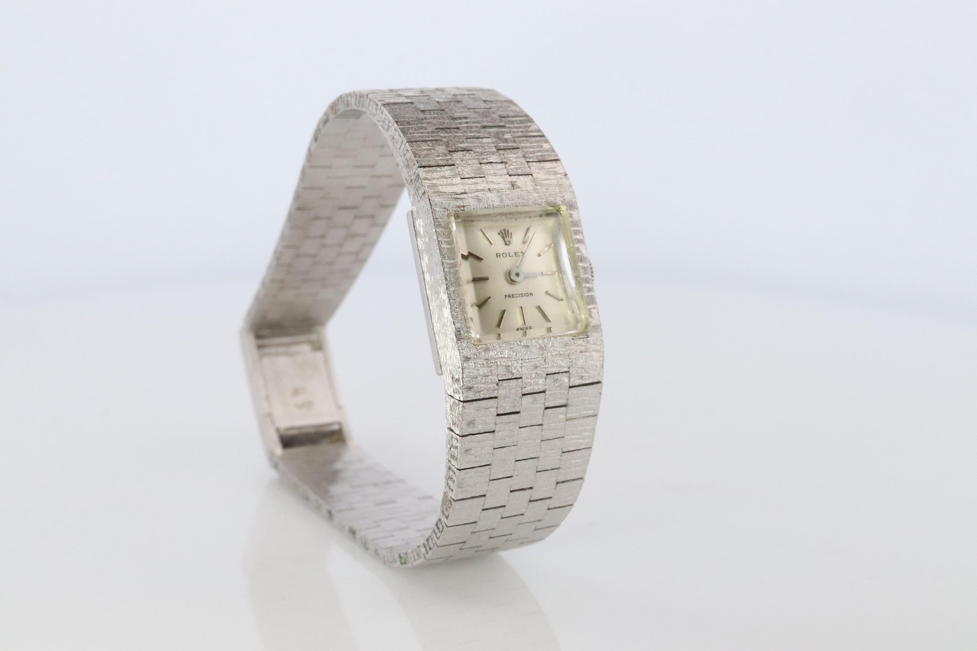 Genuine 18k Rolex Watch. ROLEX Precision 2189 TV Mechanical Windup. Ladies Rolex