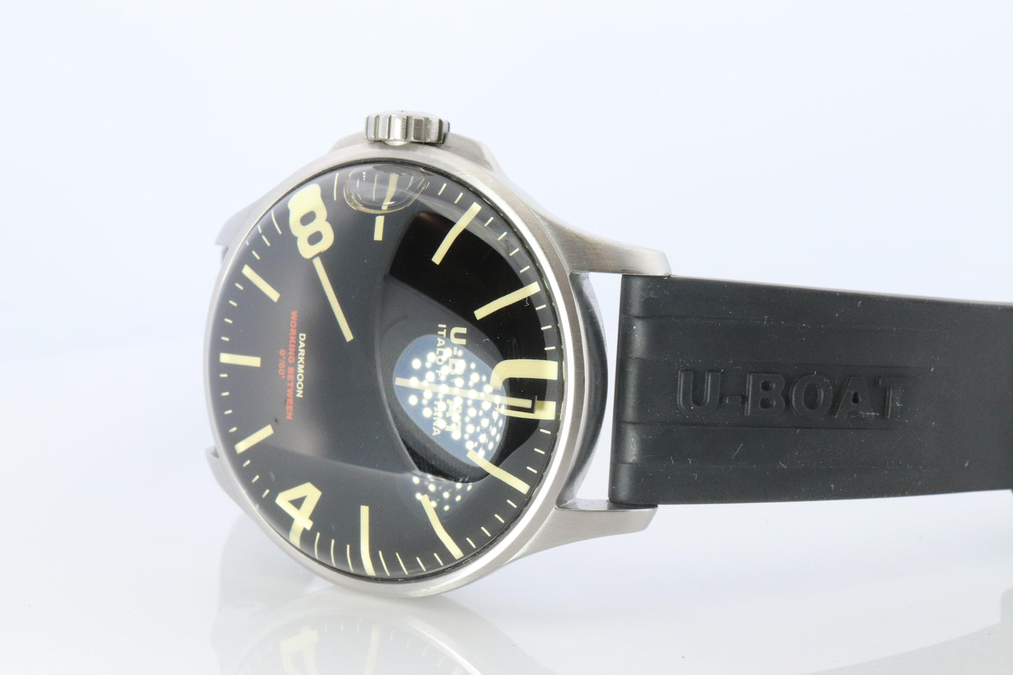 UBOAT Mens Watch. U-Boat Darkmoon. Italo Fontana PREOWNED!