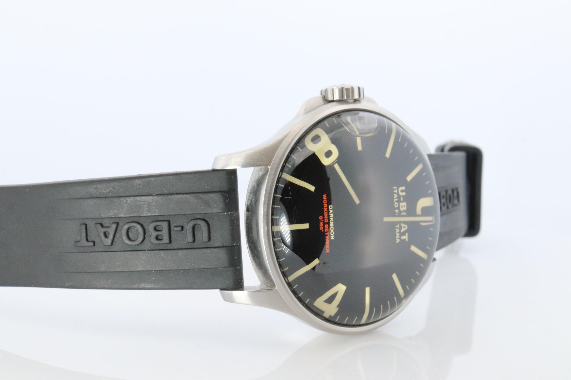 UBOAT Mens Watch. U-Boat Darkmoon. Italo Fontana PREOWNED!