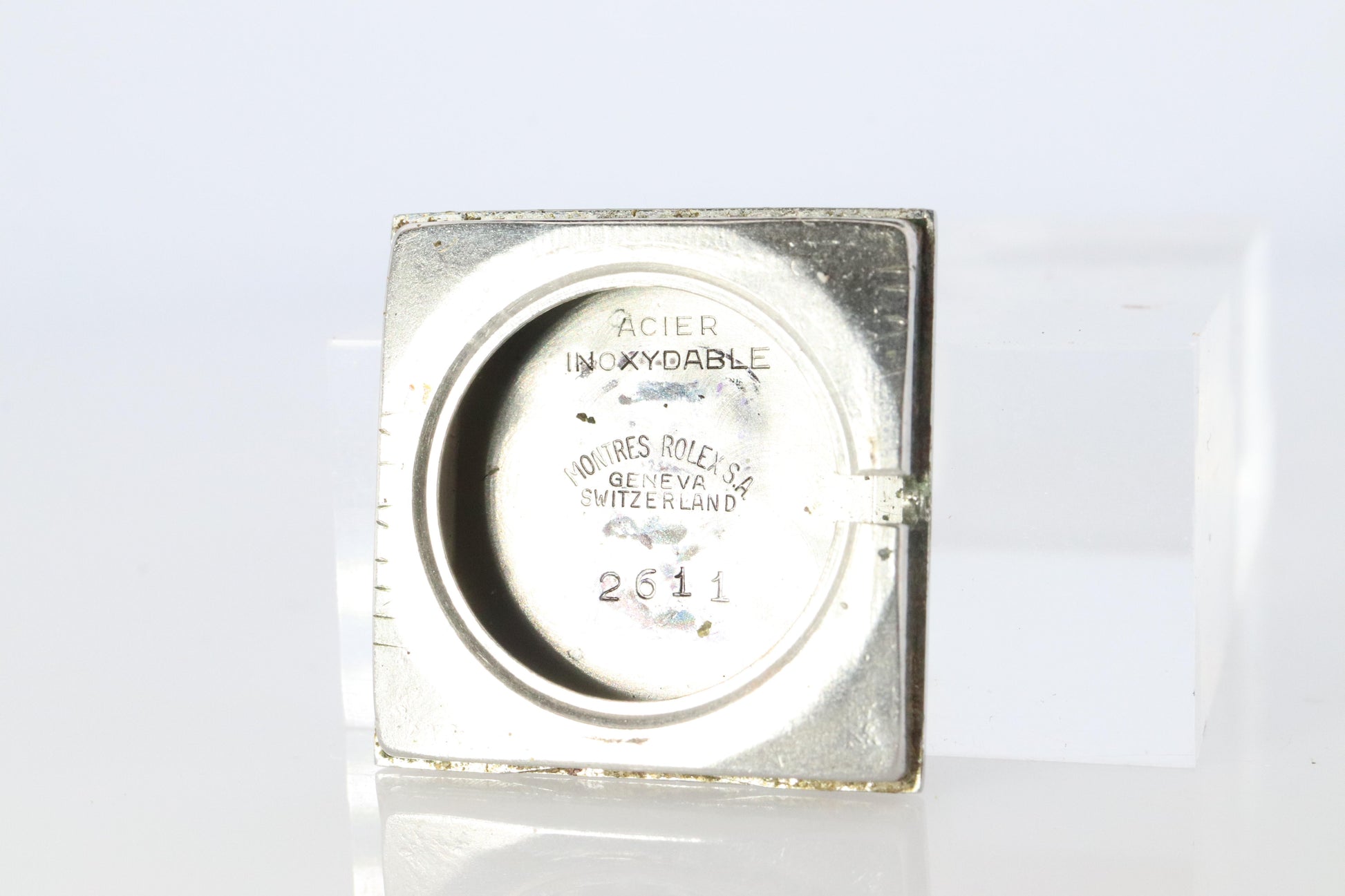 Genuine Rolex Watch. Diamond Bezel 1972 Ladies Manual ROLEX 2611 Precision