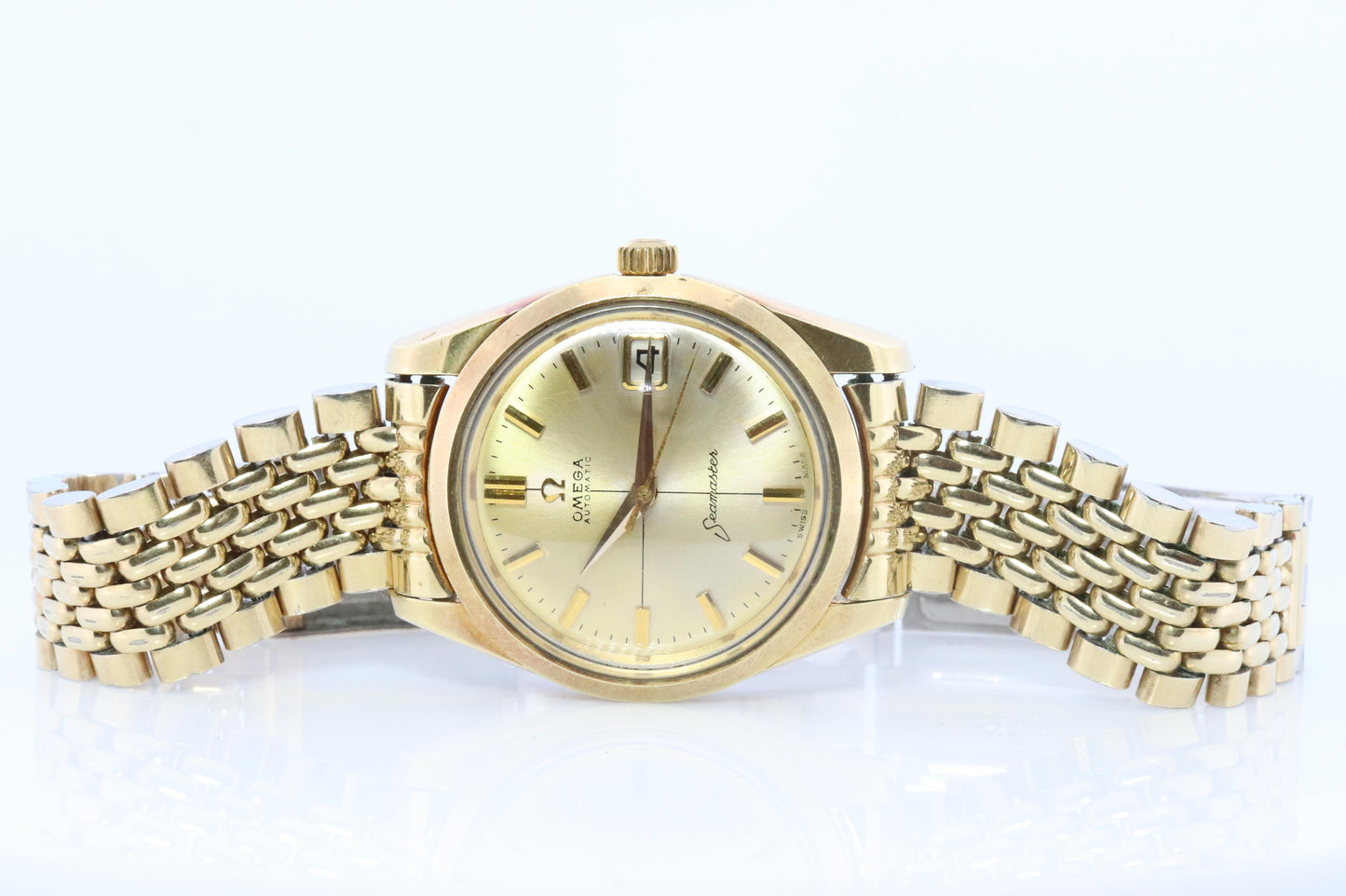 Omega Watch. Omega Seamaster Vintage Automatic Mens. Omega ref. 14763-61