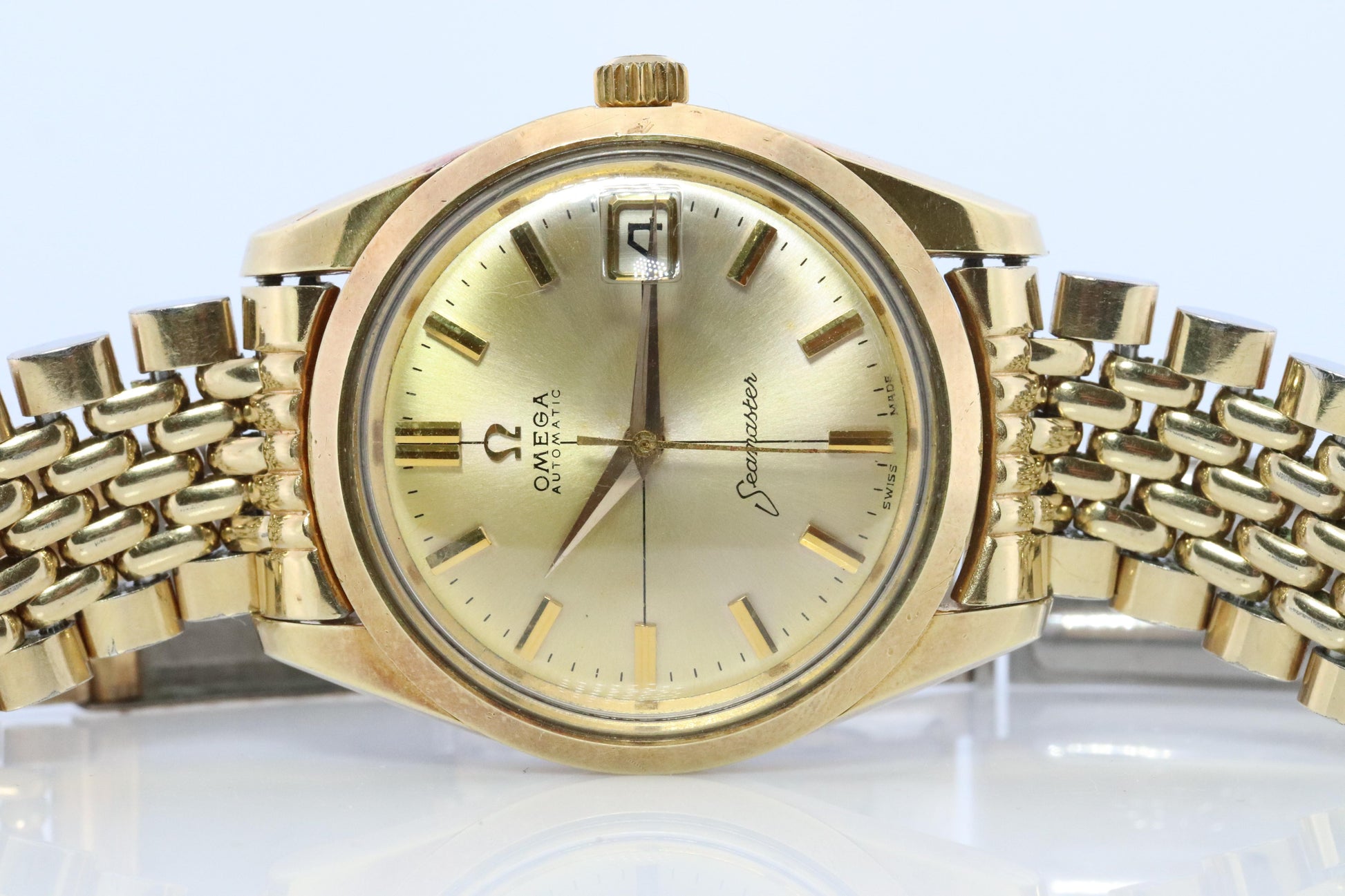Omega Watch. Omega Seamaster Vintage Automatic Mens. Omega ref. 14763-61