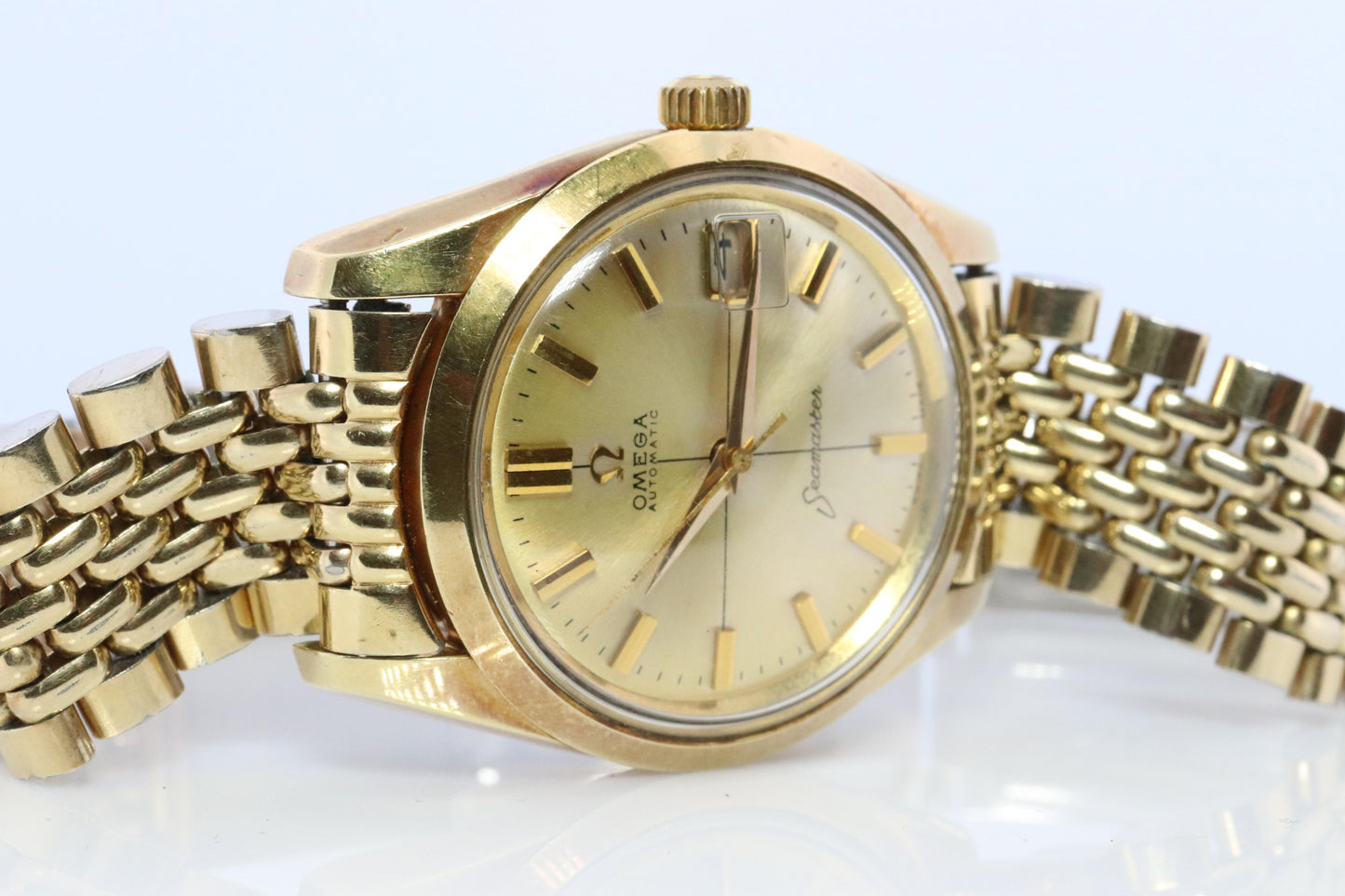Omega Watch. Omega Seamaster Vintage Automatic Mens. Omega ref. 14763-61