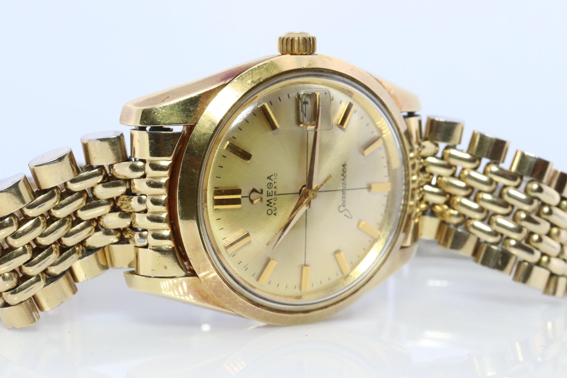 Omega Watch. Omega Seamaster Vintage Automatic Mens. Omega ref. 14763-61