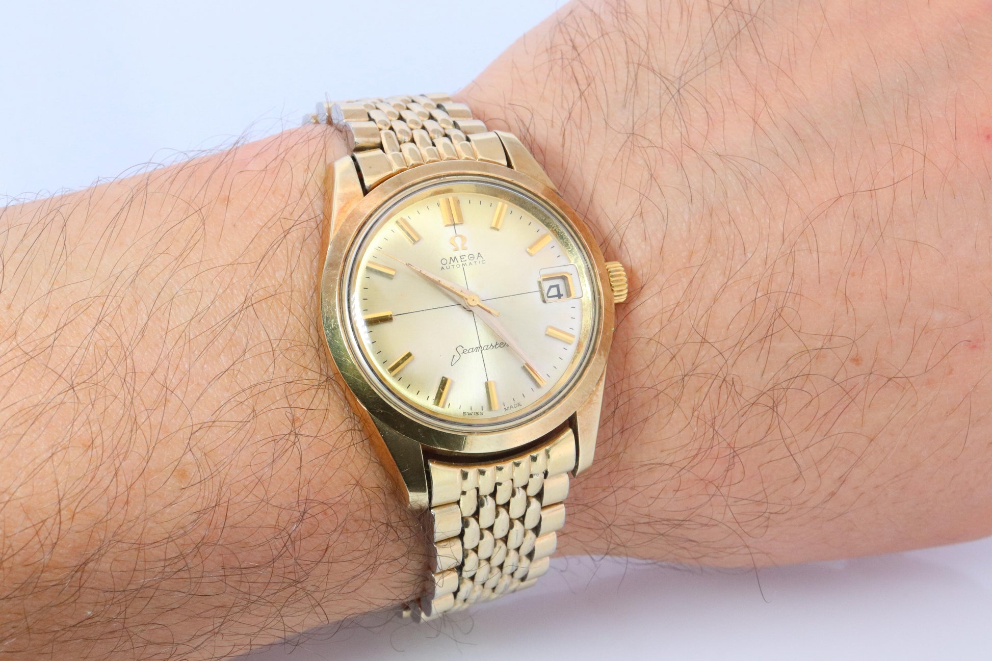 Omega Watch. Omega Seamaster Vintage Automatic Mens. Omega ref. 14763-61