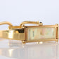 Vintage GUCCI 1500L Quartz MOP Dial Watch. Gucci Gold Bangle Wrist Timepiece