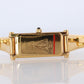 Vintage GUCCI 1500L Quartz MOP Dial Watch. Gucci Gold Bangle Wrist Timepiece