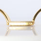 Vintage GUCCI 1500L Quartz MOP Dial Watch. Gucci Gold Bangle Wrist Timepiece