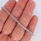 18k Diamond Tennis Bracelet. 18k White Gold round diamond Tennis bracelet. 2CTW