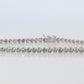 18k Diamond Tennis Bracelet. 18k White Gold round diamond Tennis bracelet. 2CTW