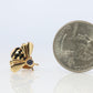 Genuine Cartier Bee Brooch. 18k Yellow Gold Sapphire BumbleBee Pin.