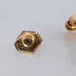Genuine Cartier Bee Brooch. 18k Yellow Gold Sapphire BumbleBee Pin.