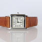 Tiffany and Co Watch. Tiffany Tank Quartz Watch. T&CO Square Portfolio.