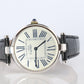 Cartier 1860 Watch. Must de Cartier White Dial Vendome Round Argent Sterling 30m