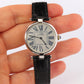 Cartier 1860 Watch. Must de Cartier White Dial Vendome Round Argent Sterling 30m