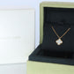 Van Cleef Arpels Alhambra Necklace . Genuine VCA 18k YG Sweet Shell Pendant