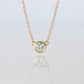 Vintage Tiffany Co Necklace Elsa Peretti Diamond by the Yard 0.36ct Solitaire 1P